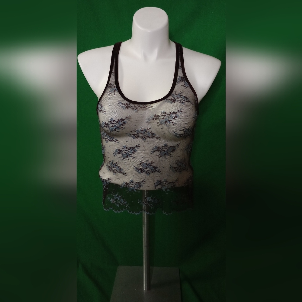 Blue Angels see through, size L, blue